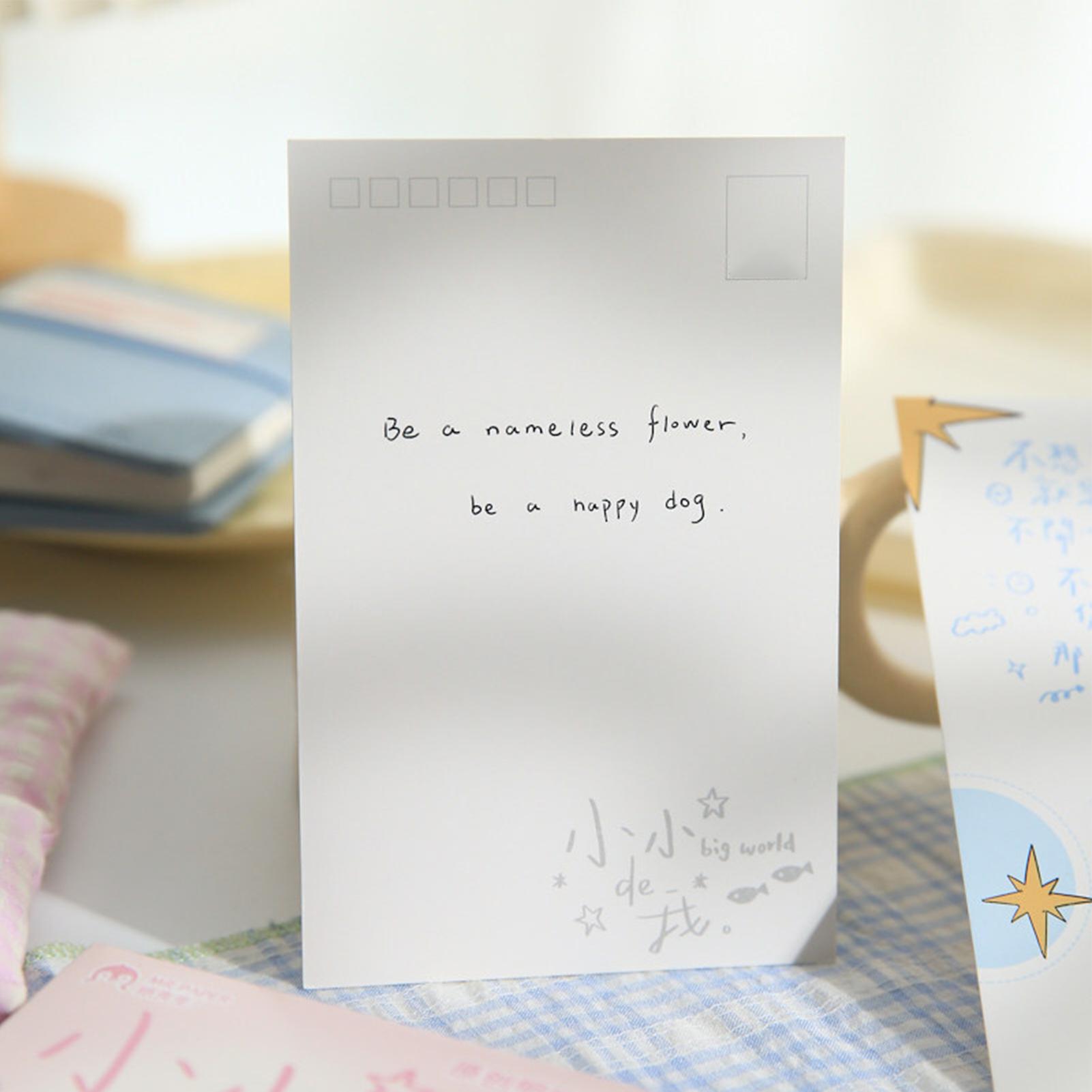Art Craft With Paper - Postkarten, Papierpostkarten für Kunsthandwerk, 30 Blatt,