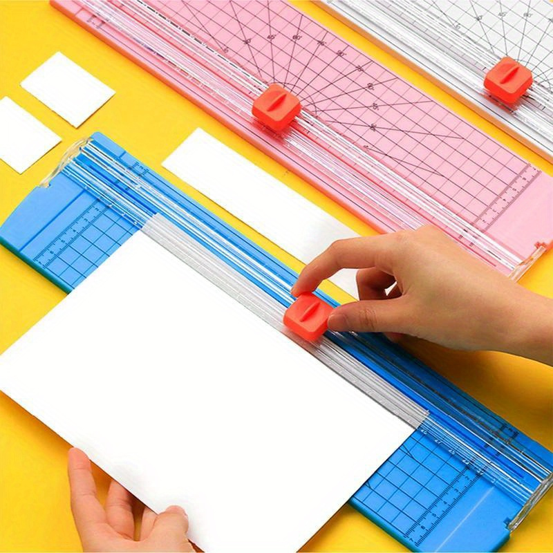 Art Craft With Paper - Kleine automatische A3/A4-Papierschneidemaschine, Papierschneider, Kunsttrimmer, Bastel-Fotoklingen,