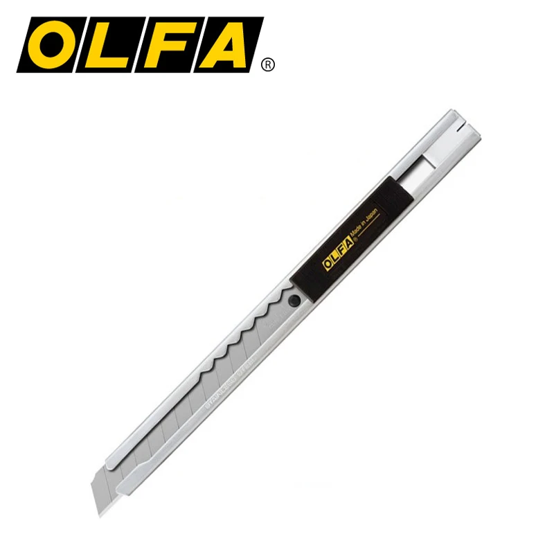 Art Craft Cardboard - Olfa SVR-1 9mm standard cutter edelstahl