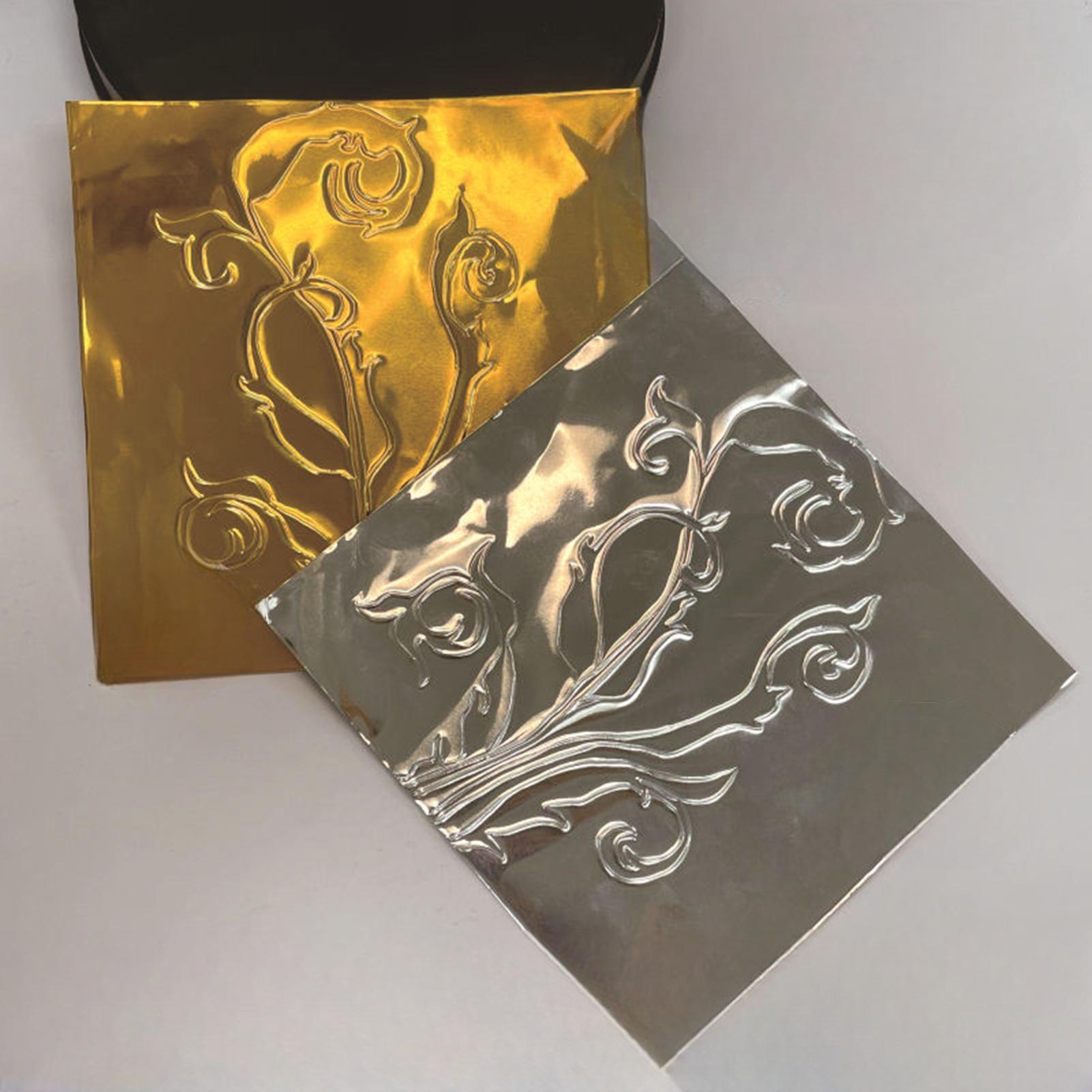 Art Craft With Paper - Folienpapier zum Basteln, 100 Stück, glänzendes