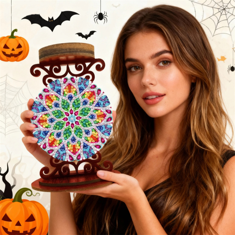 Blumen-Kerzenhalter, Halloween – Art Craft Kit Bewertung und Preis