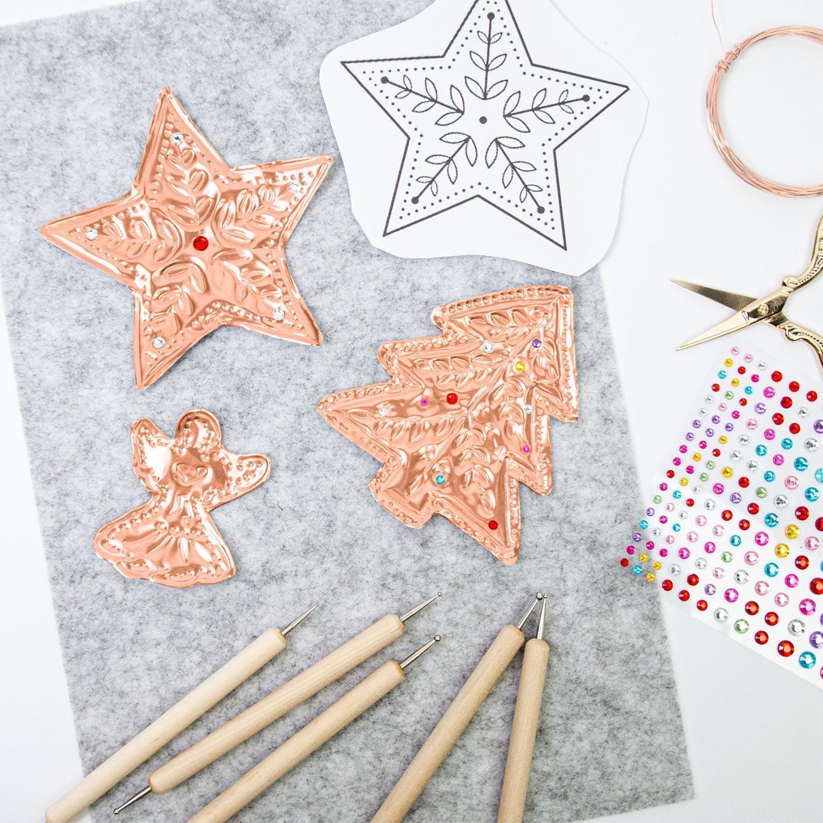 Prägefolie, 8-teilig, Aluminiu – Art Craft With Paper Bewertung und Preis