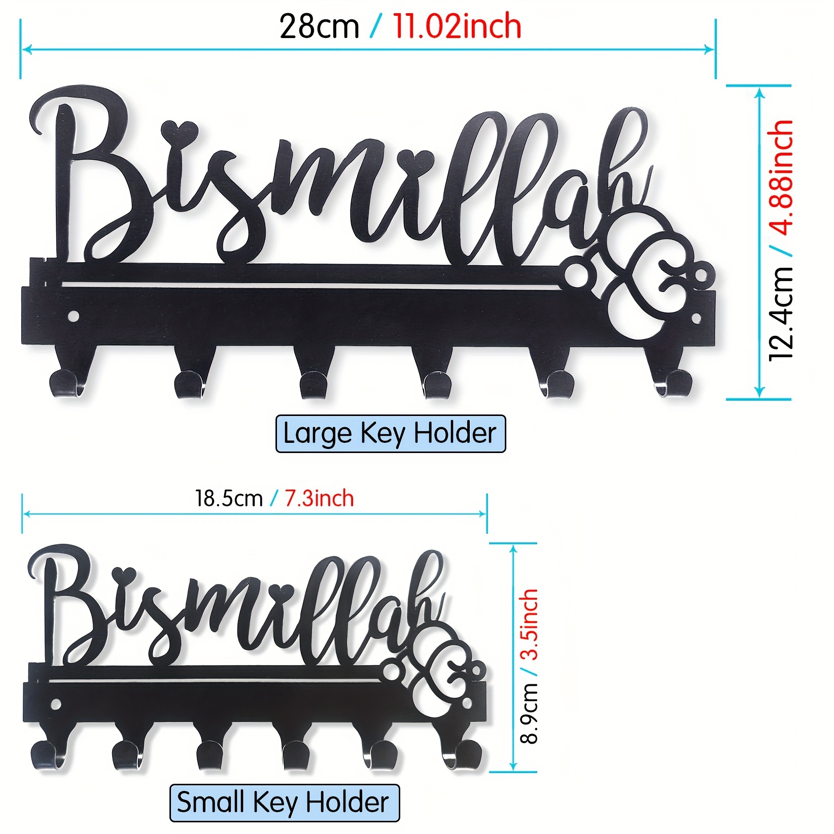 CIFBUY Bismillah Metall-Wandku – Art Craft Bar Bewertung und Preis