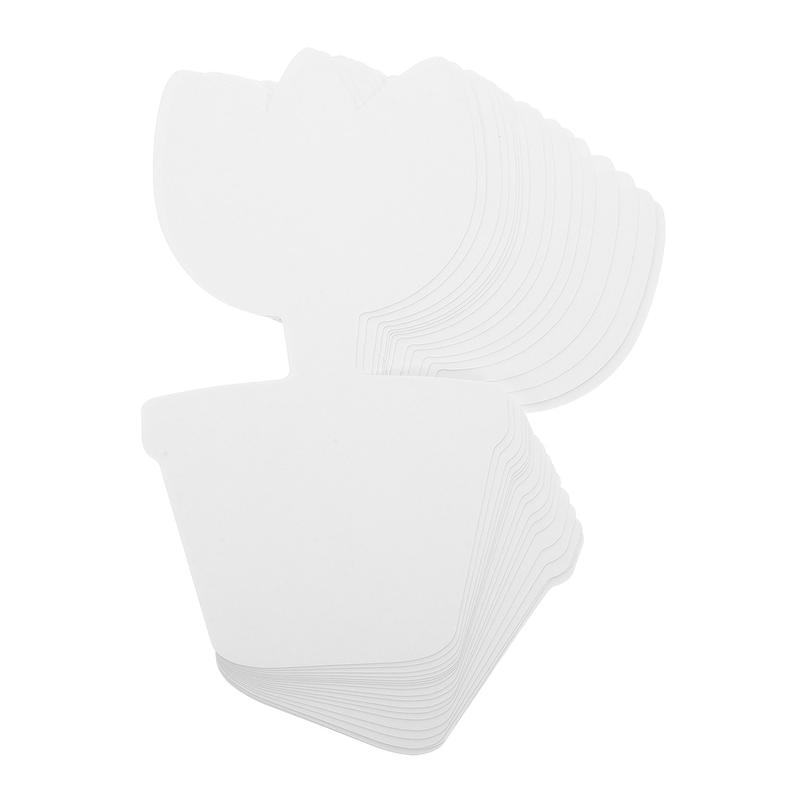 20 Stück DIY Unbemalte Blument – Art Craft Cardboard Bewertung und Preis