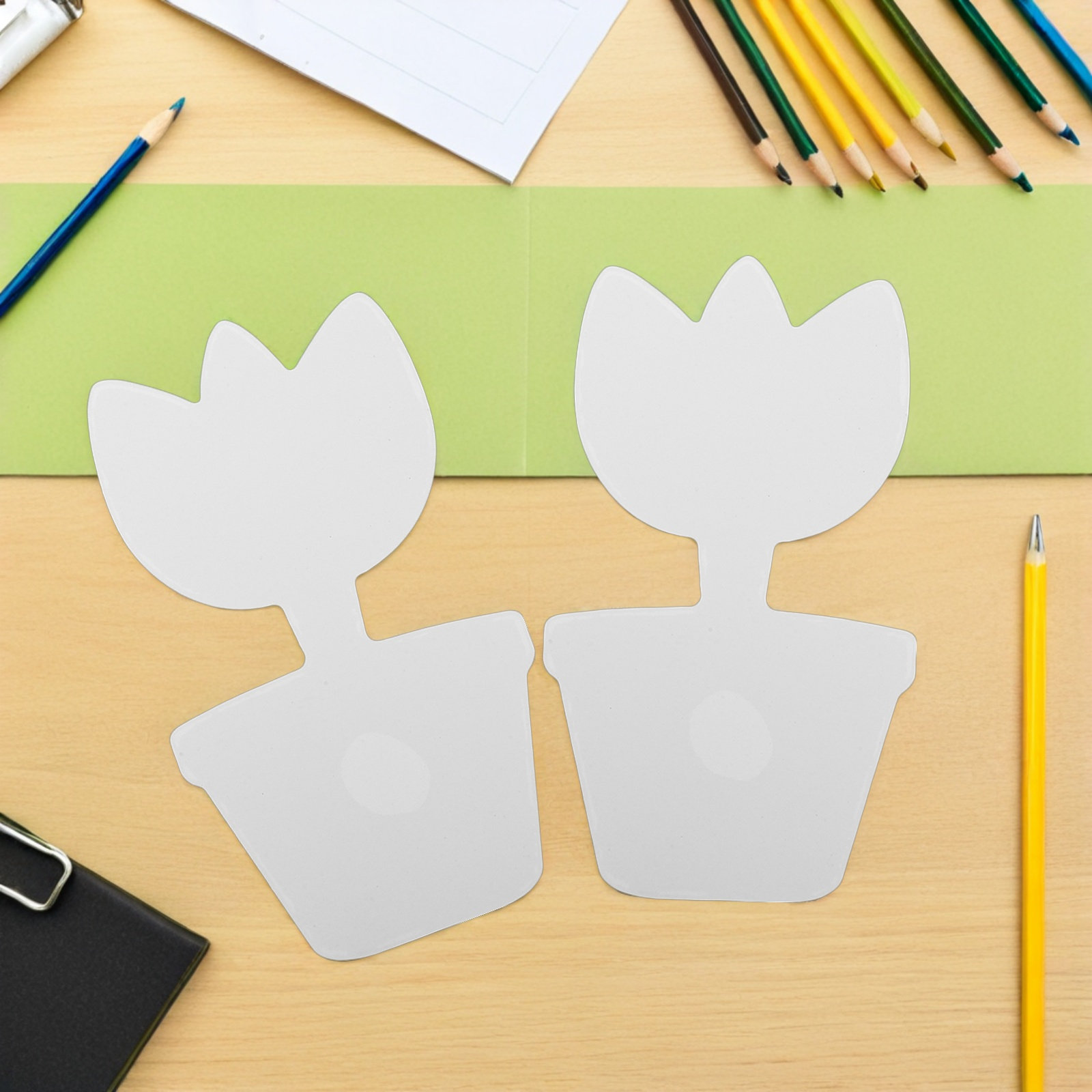 20 Stück DIY Unbemalte Blument – Art Craft Cardboard Bewertung und Preis