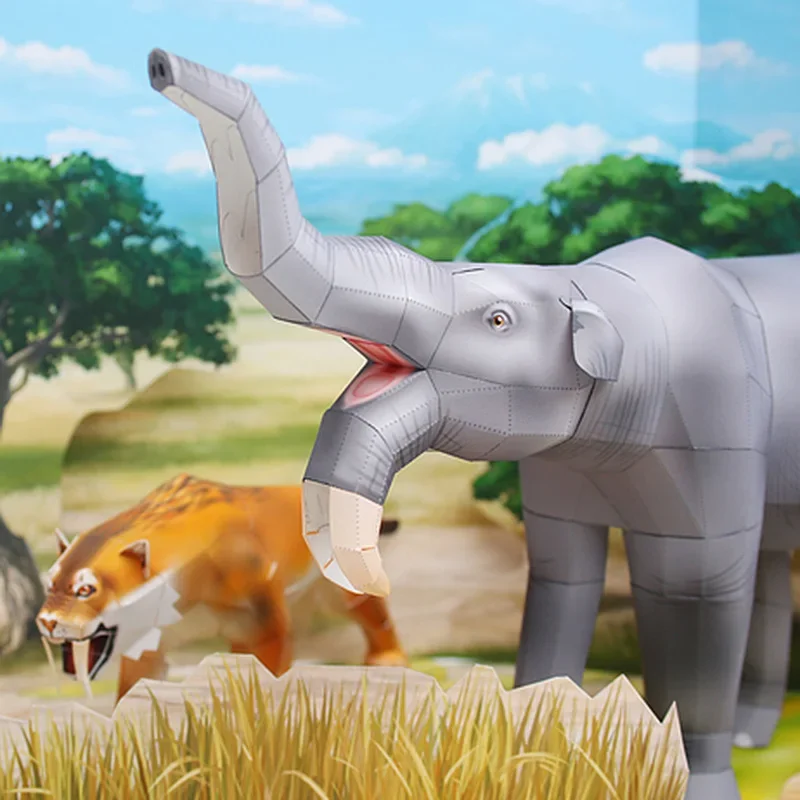 Deinotherium Elefant Origami K – Art Craft Cardboard Bewertung und Preis