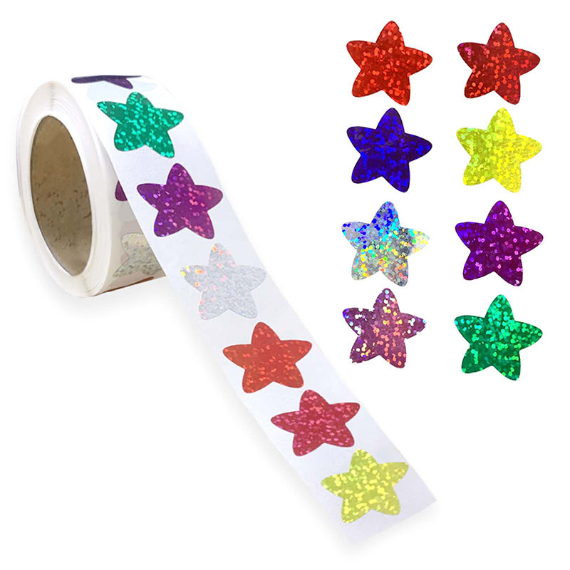500 Stück/Rolle bunte Sternauf – School Of Art X Craft Bewertung und Preis