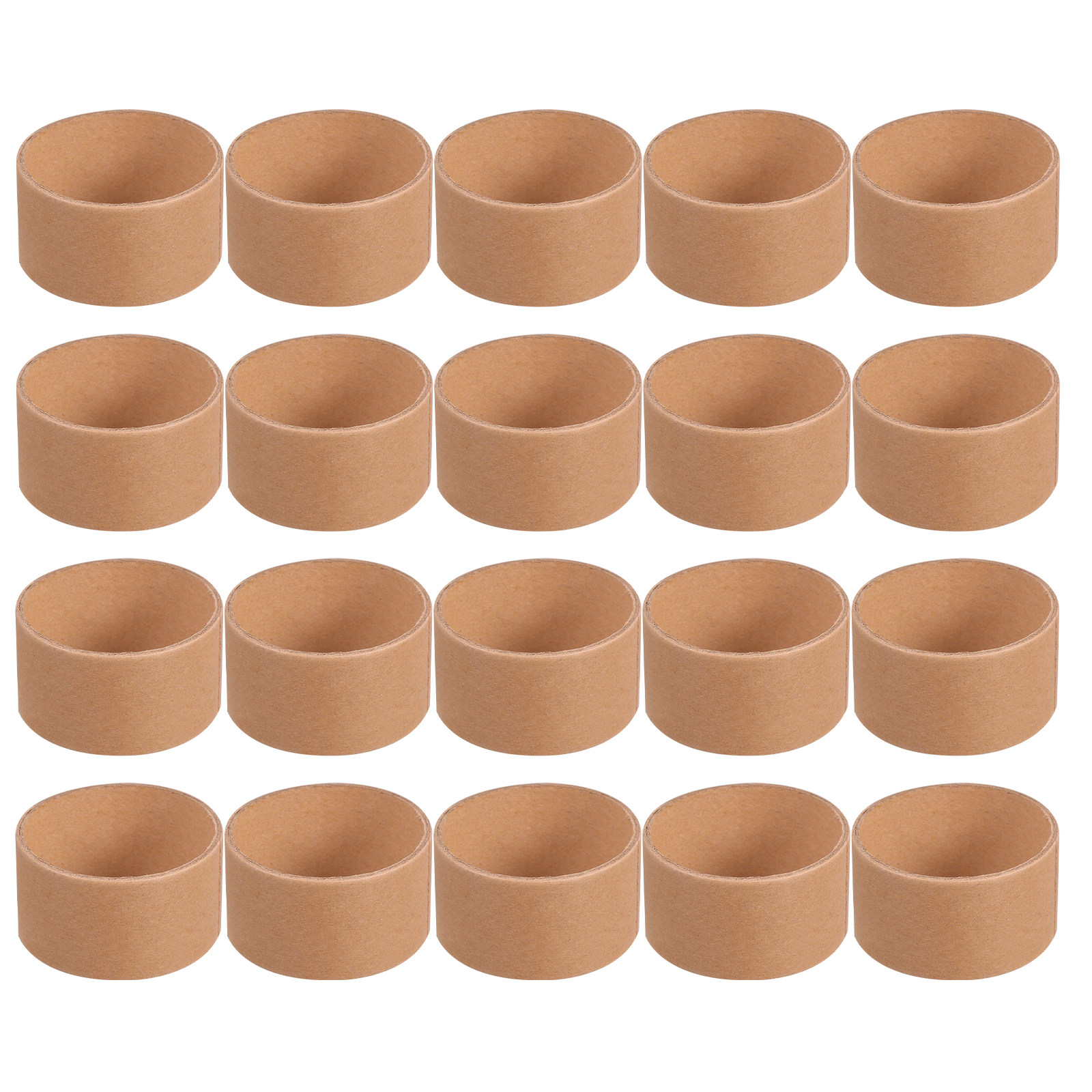 20 Stück runde, braune Kartonr – Art Craft With Paper Bewertung und Preis