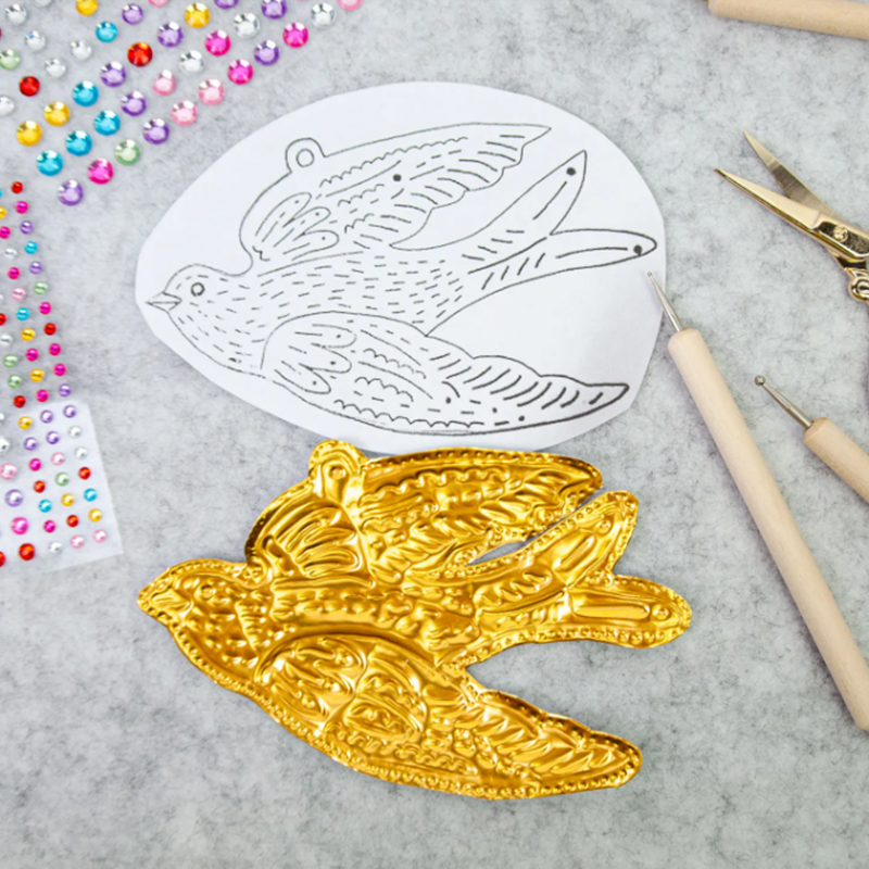 DIY Goldfolie Kunst Relief Wei – Art Craft With Paper Bewertung und Preis