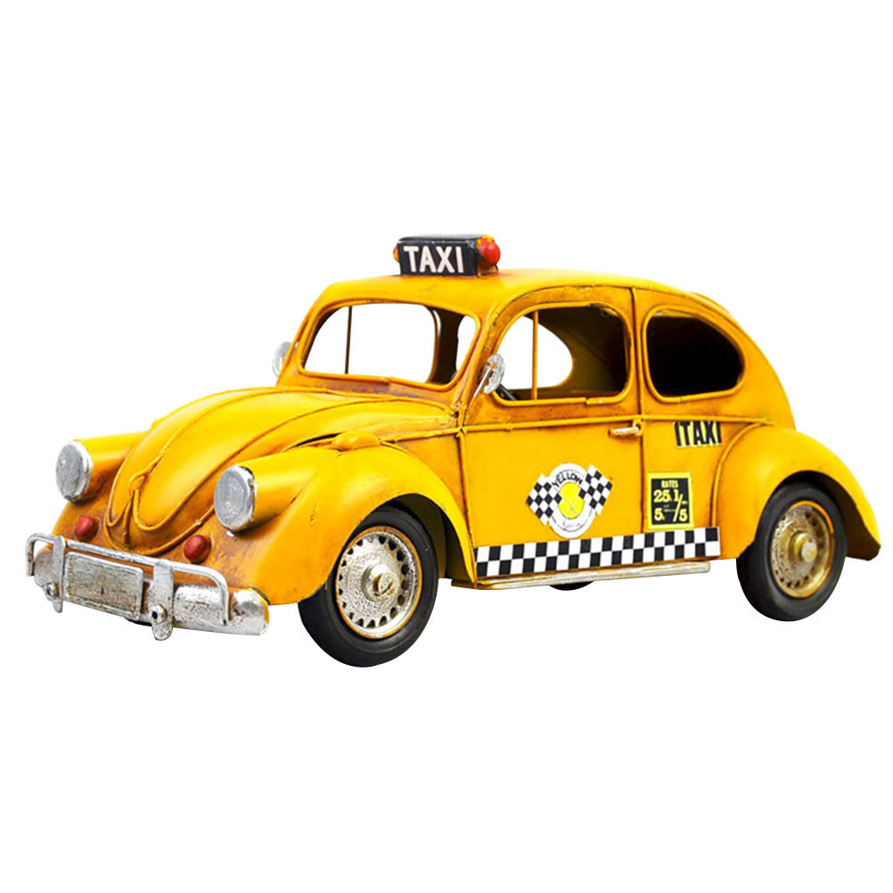 Metall-Taxi-Modell, Vintage-Bl – Art Craft Bar Bewertung und Preis