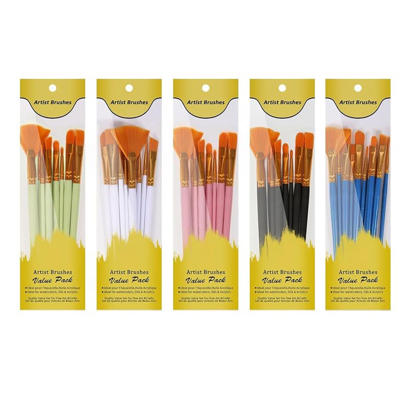 M12K-Acryl-Pinselset, 5 Packun – Gouache Paint Set Bewertung und Preis