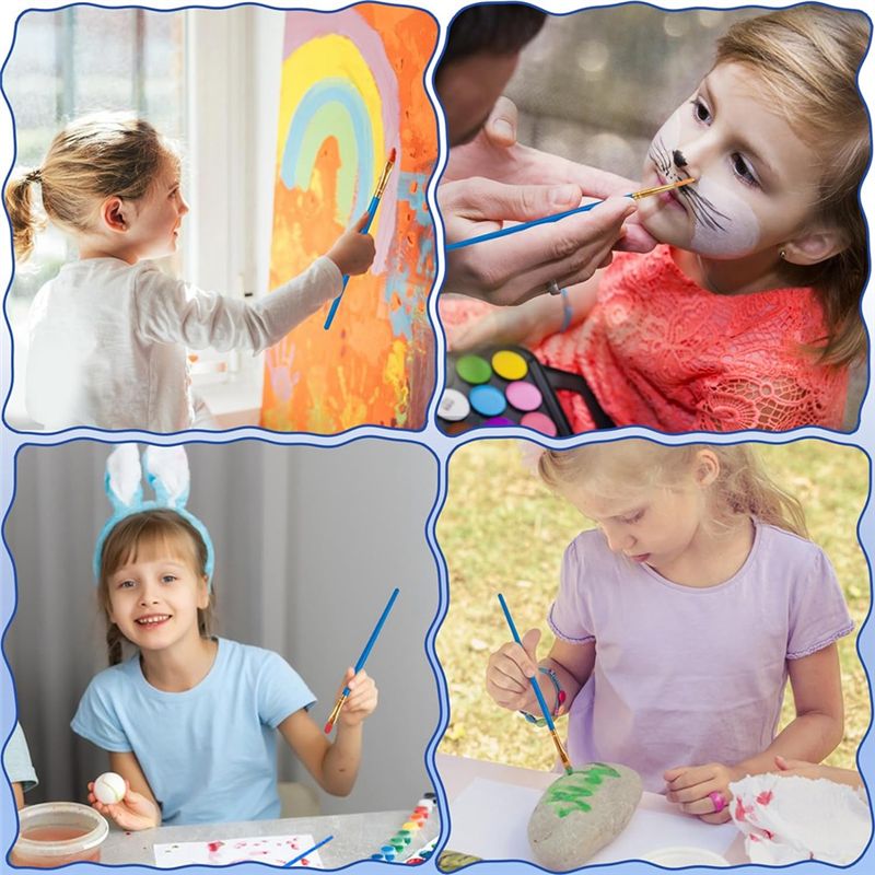 M12K-Acryl-Pinselset, 5 Packun – Gouache Paint Set Bewertung und Preis