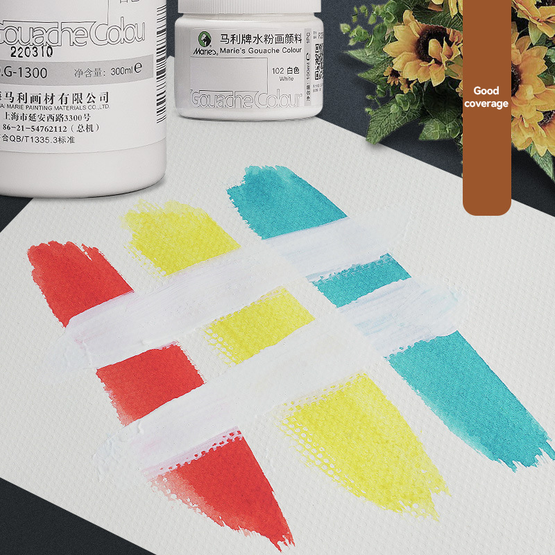 Weiße Gouachefarbe, 100 ml/300 – Gouache Paint Set Bewertung und Preis