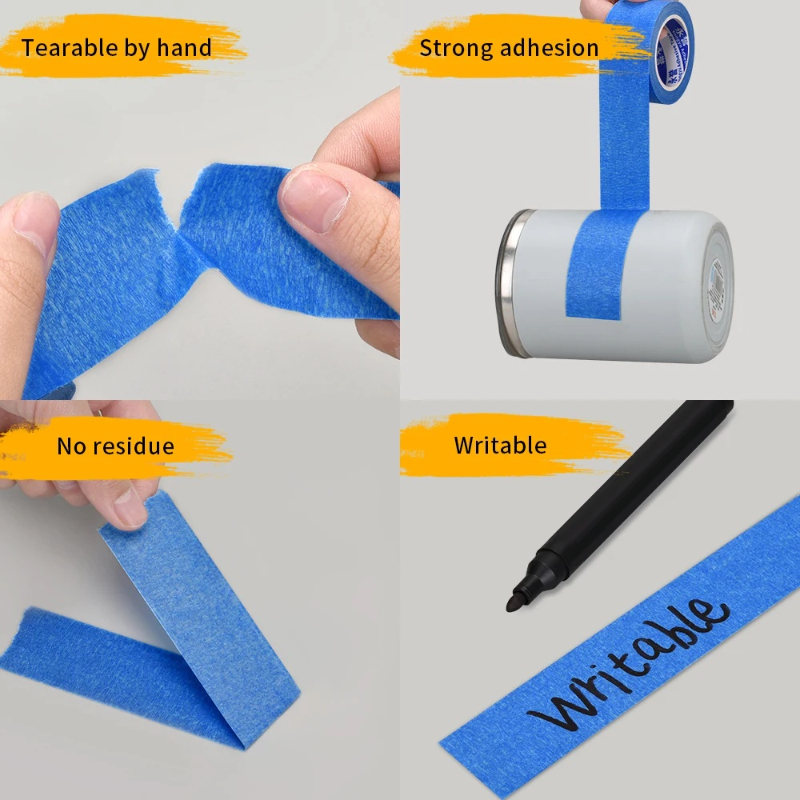 13/26 Rollen Blaues Malerband, – School Of Art X Craft Bewertung und Preis