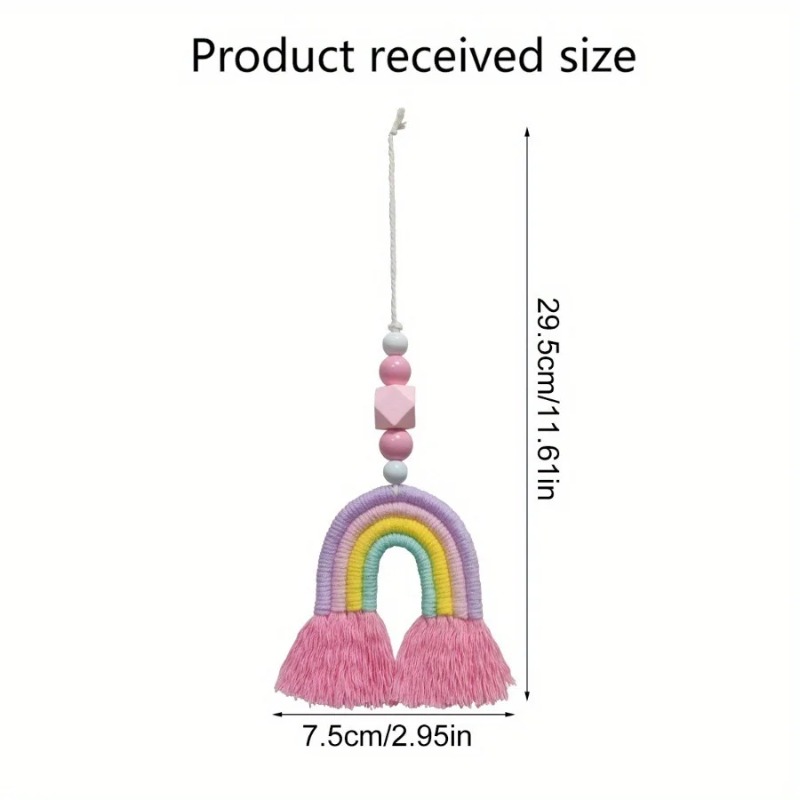 Regenbogen-Windspiele, gewebte – Art And Craft For Nursery Bewertung und Preis