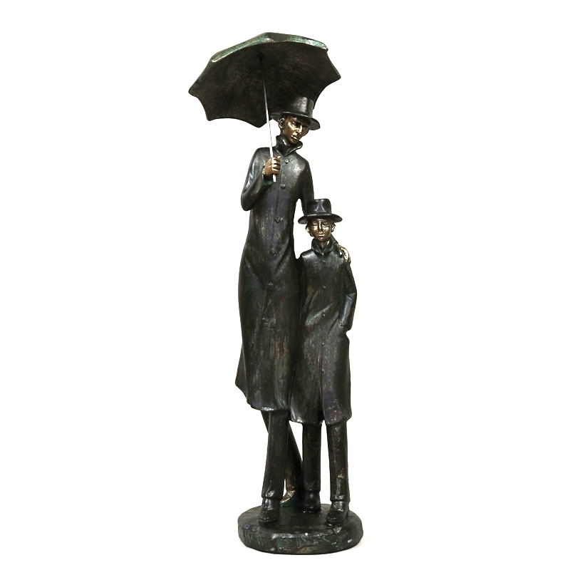 Vintage Vater und Sohn Statue  – Art And Craft For Father'S Day Bewertung und Preis
