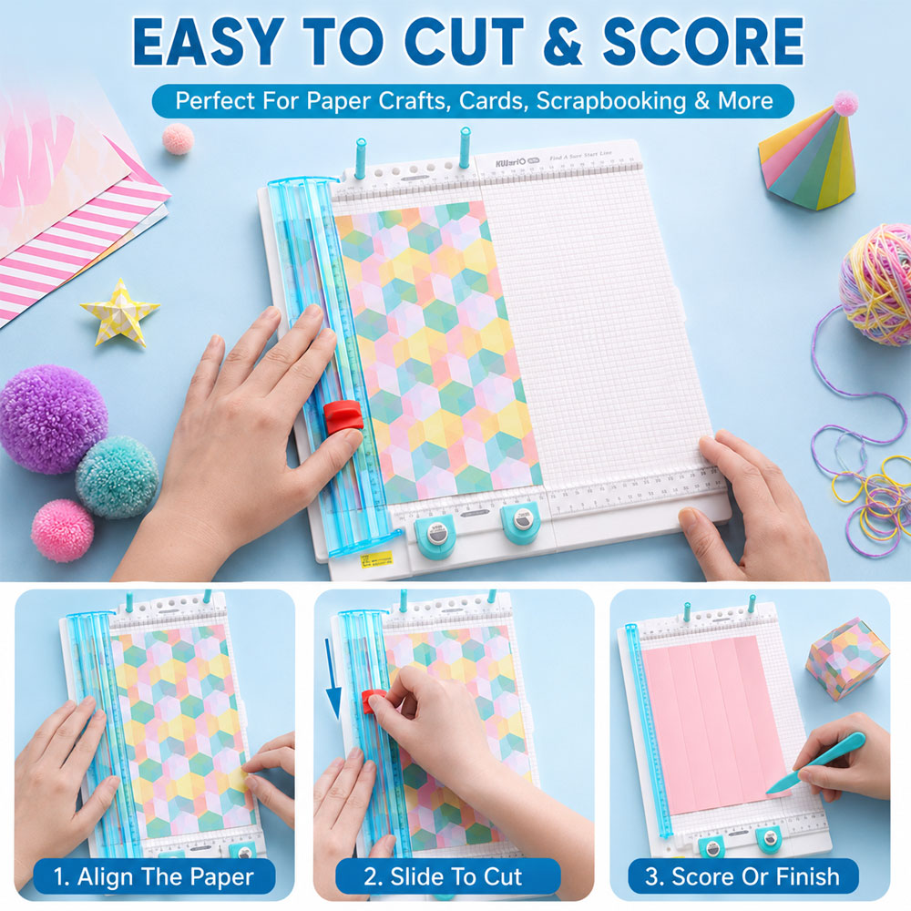 7-in-1 Papierschneider & Rille – Art Craft With Paper Bewertung und Preis