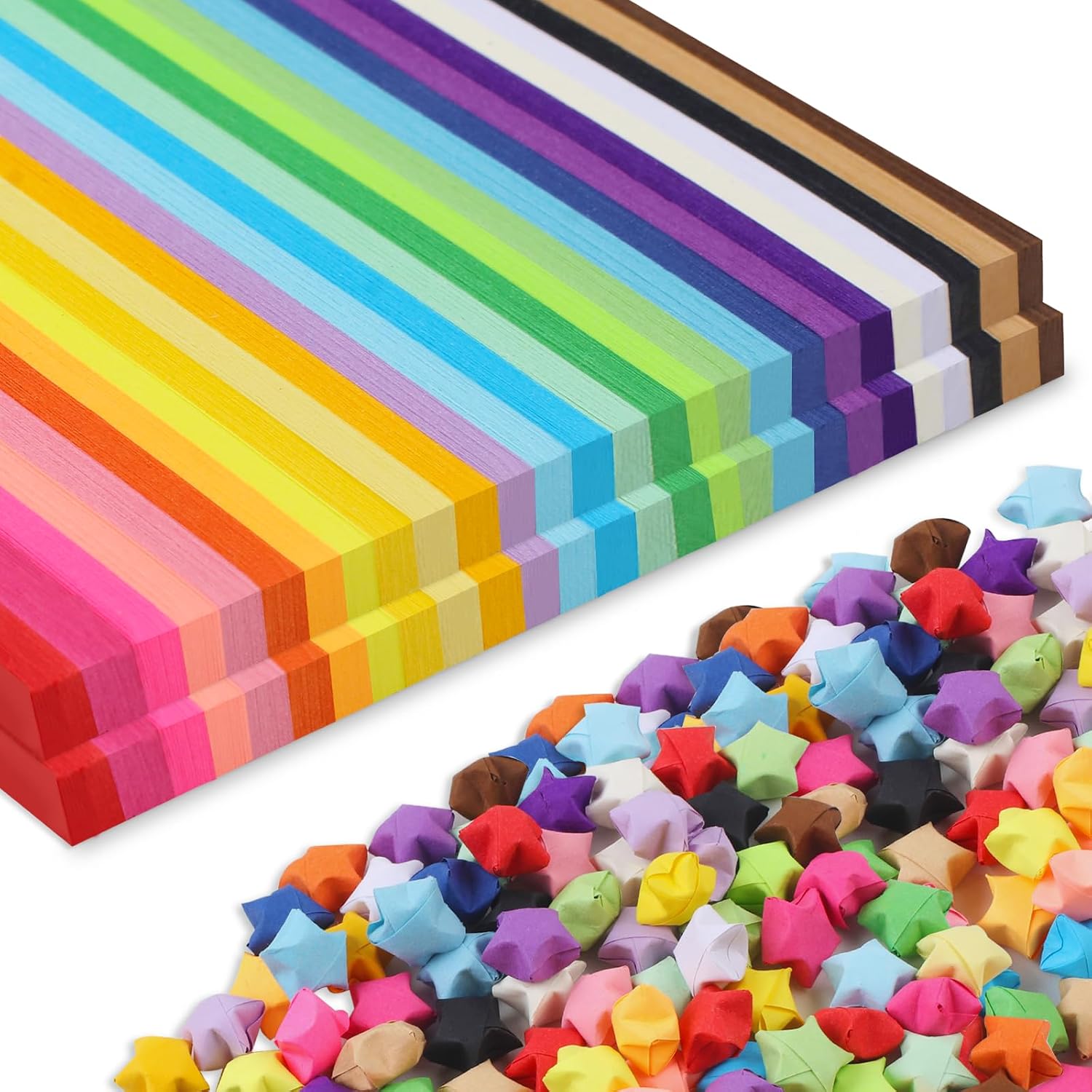 1080/2160 Blatt Origami-Sternp – Art Craft With Paper Bewertung und Preis