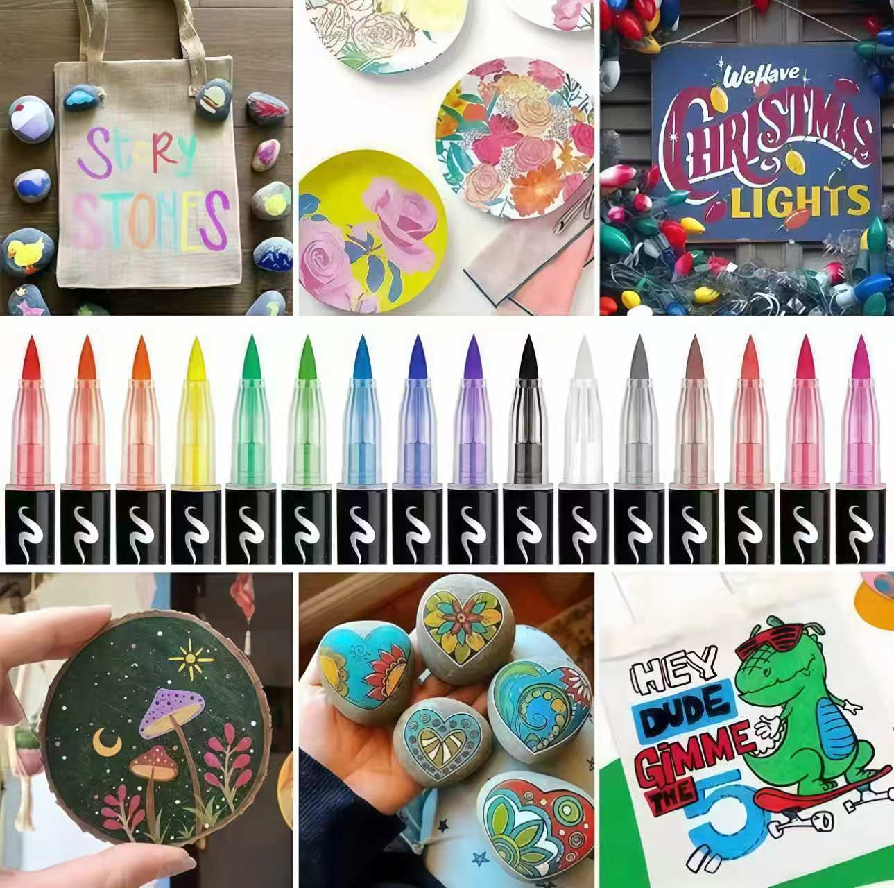 12-120 Farben Acryl-Farbstifte – Art Craft Kit Bewertung und Preis
