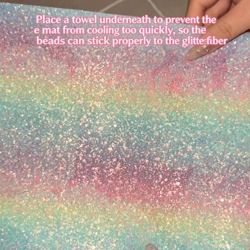 Farbverlauf Glitzer Bügelperle – Art Craft With Paper Bewertung und Preis