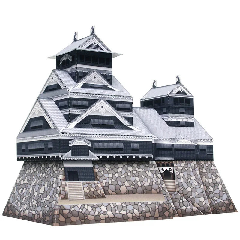 Japan Kumamoto Schloss Falten  – Art Craft Cardboard Bewertung und Preis